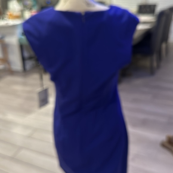 NWT Calvin Klein purple sleeveless dress - Picture 4 of 4